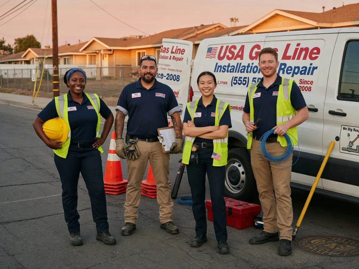 Gas Line Installation company in Kouts, IN